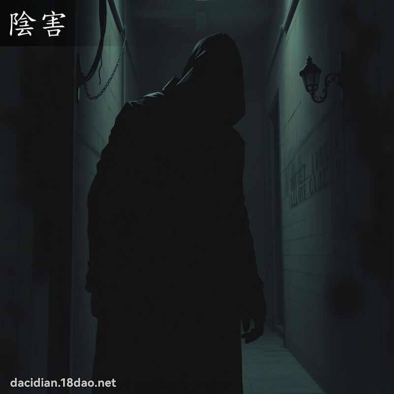 阴害 - 国语大辞典配图