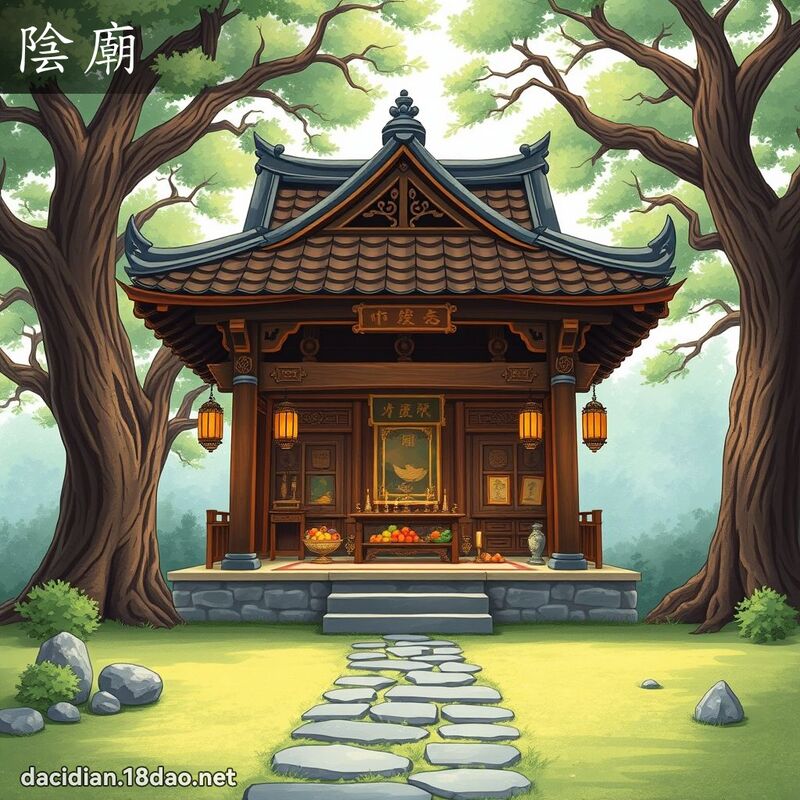 陰廟 - 國語大辭典配圖