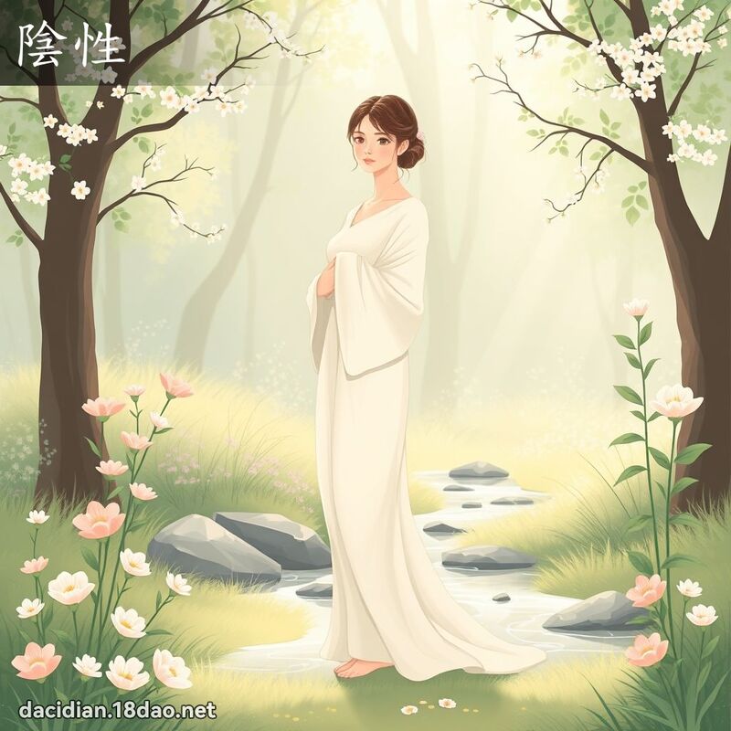 陰性 - 國語大辭典配圖