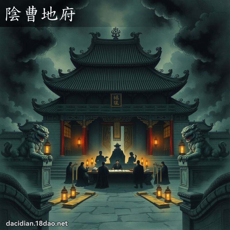 阴曹地府 - 国语大辞典配图