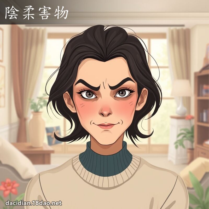 陰柔害物 - 國語大辭典配圖