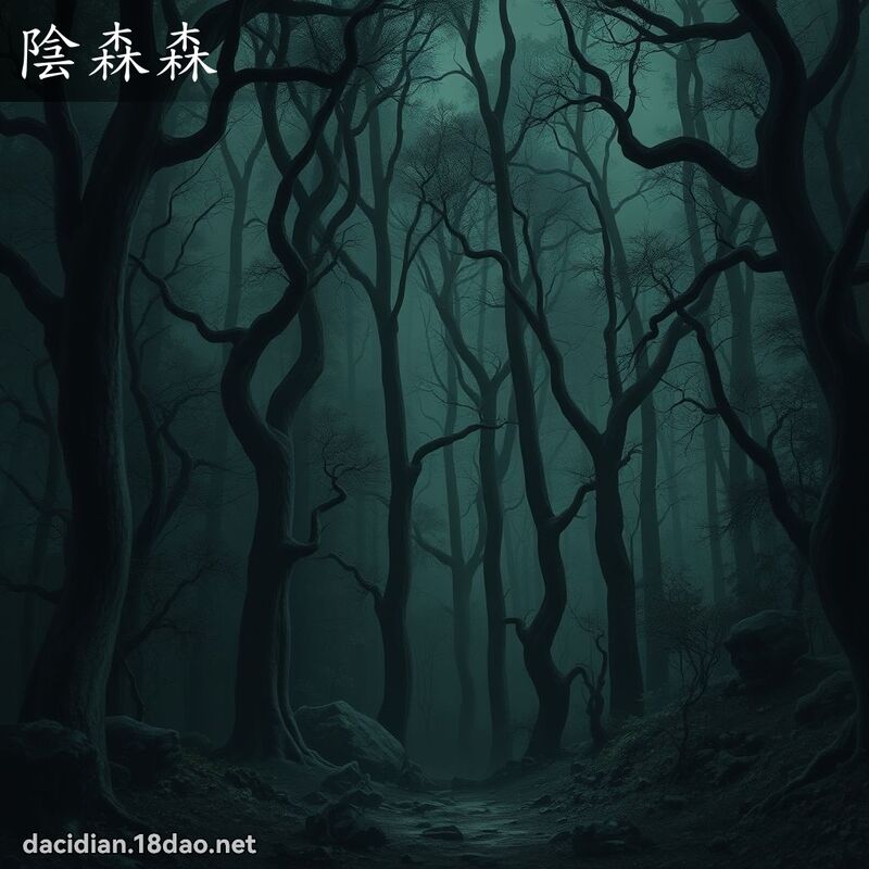 阴森森 - 国语大辞典配图