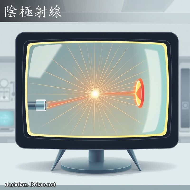 陰極射線 - 國語大辭典配圖