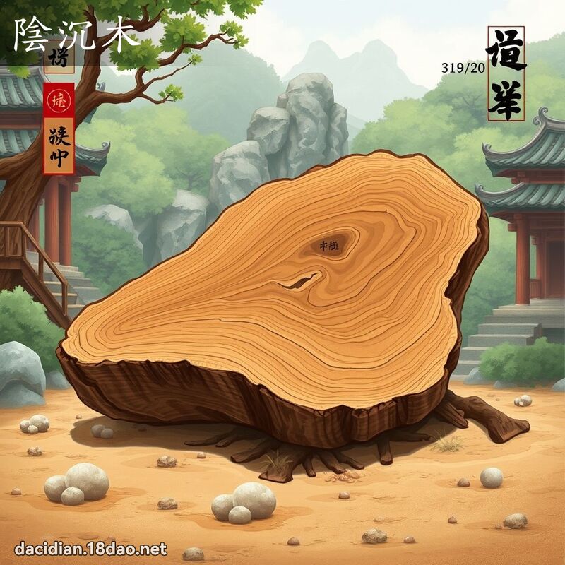 陰沉木 - 國語大辭典配圖