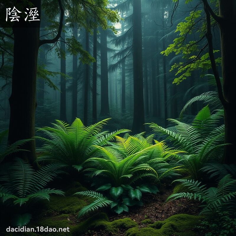 陰溼 - 國語大辭典配圖