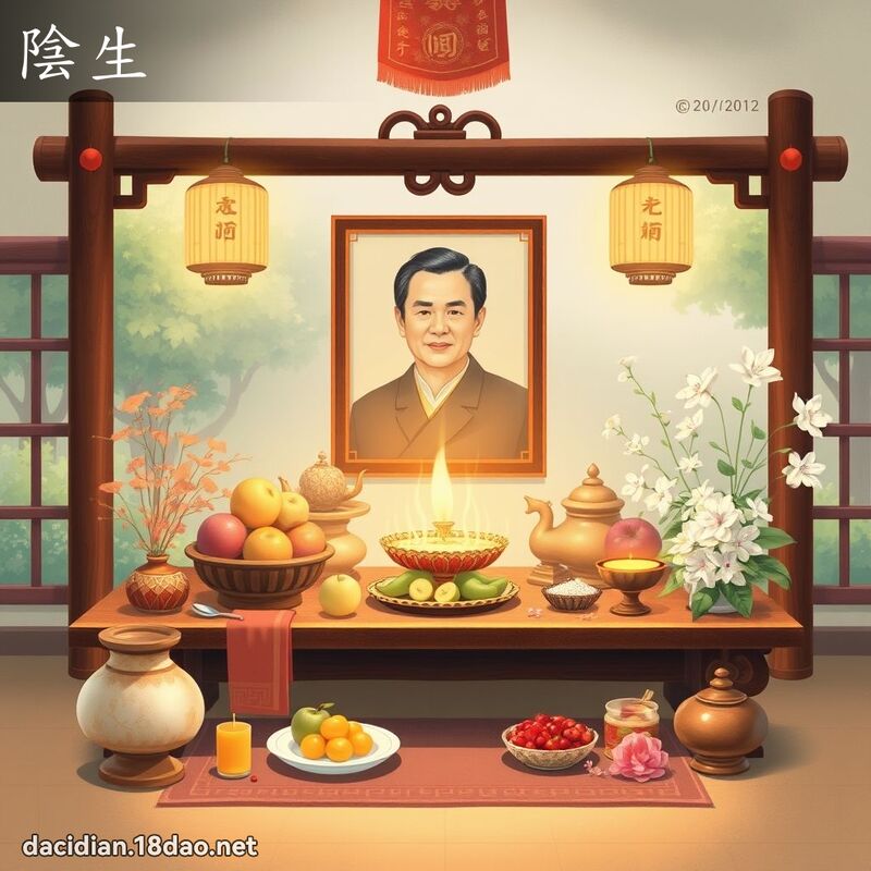 阴生 - 国语大辞典配图