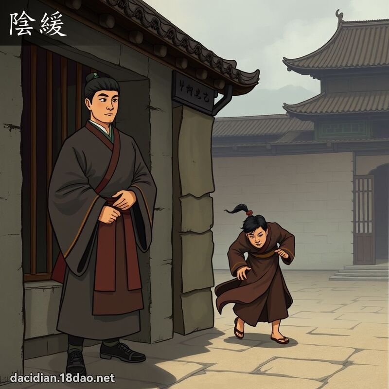 阴缓 - 国语大辞典配图