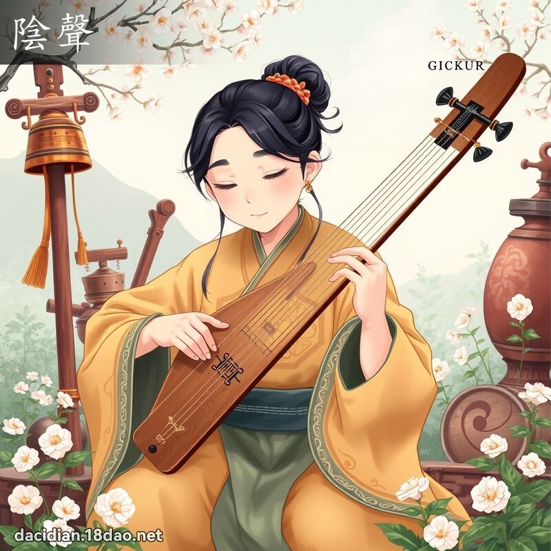 阴声 - 国语大辞典配图