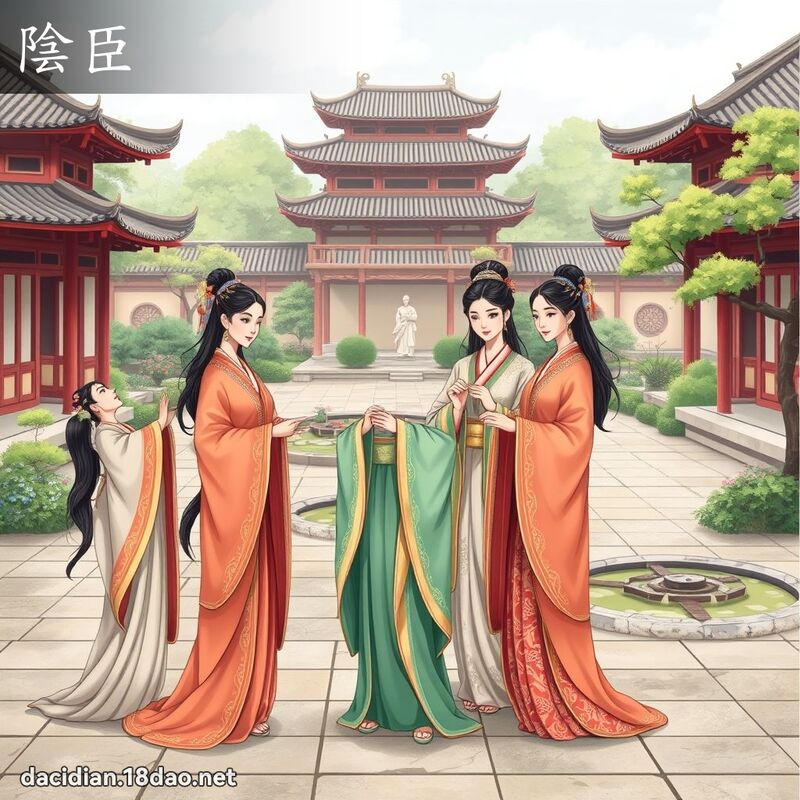 阴臣 - 国语大辞典配图