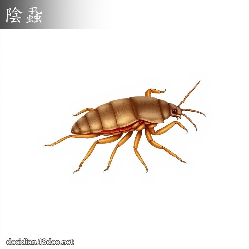 陰蝨 - 國語大辭典配圖
