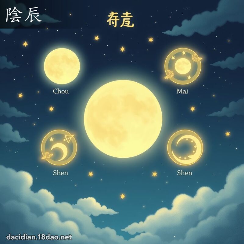 阴辰 - 国语大辞典配图