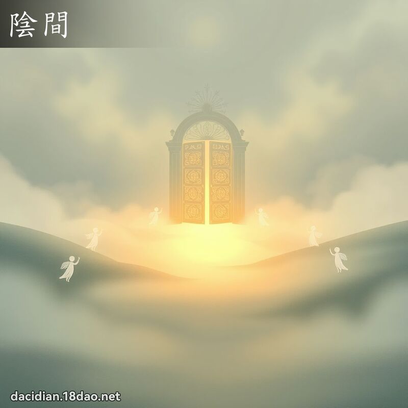 阴间 - 国语大辞典配图