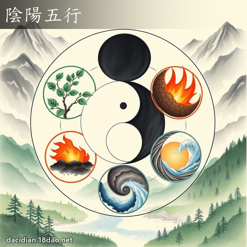 阴阳五行 - 国语大辞典配图