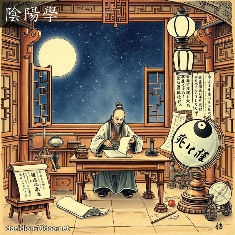 陰陽學 - 國語大辭典配圖