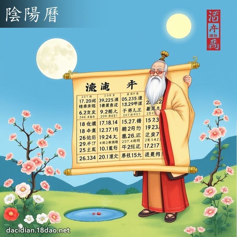 阴阳历 - 国语大辞典配图