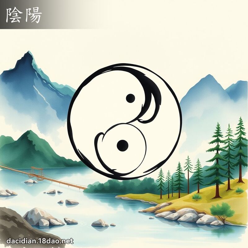 阴阳 - 国语大辞典配图