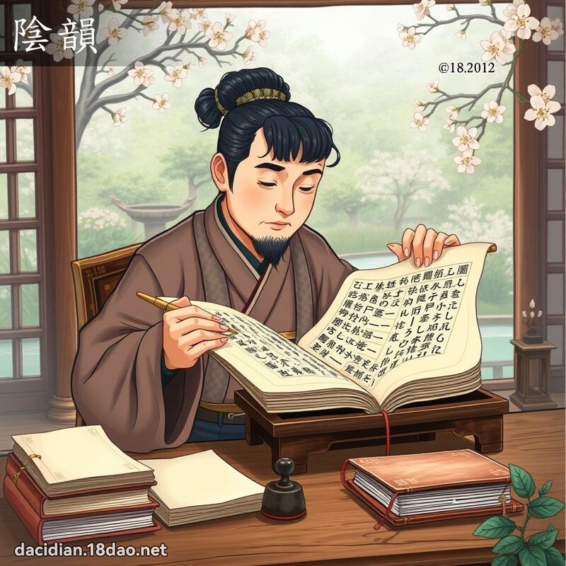 阴韵 - 国语大辞典配图