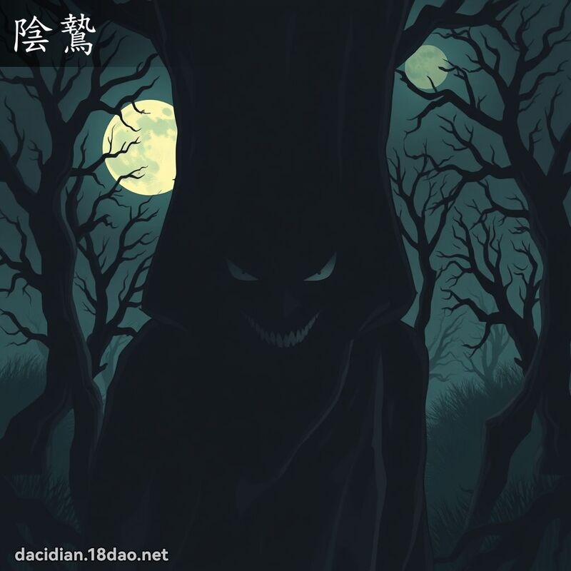 陰鷙 - 國語大辭典配圖