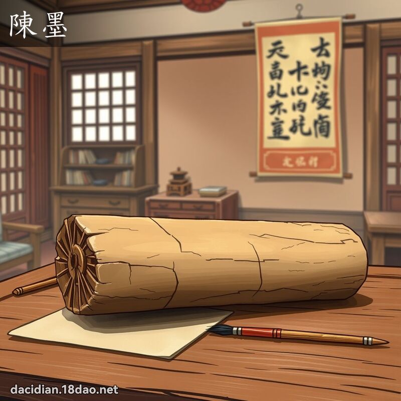 陳墨 - 國語大辭典配圖