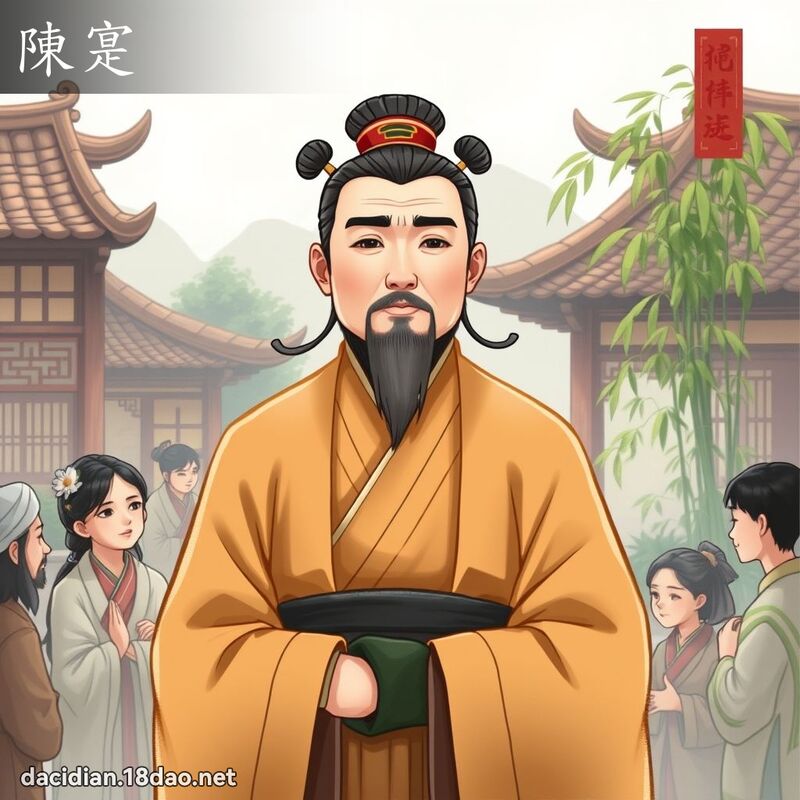 陳寔 - 國語大辭典配圖