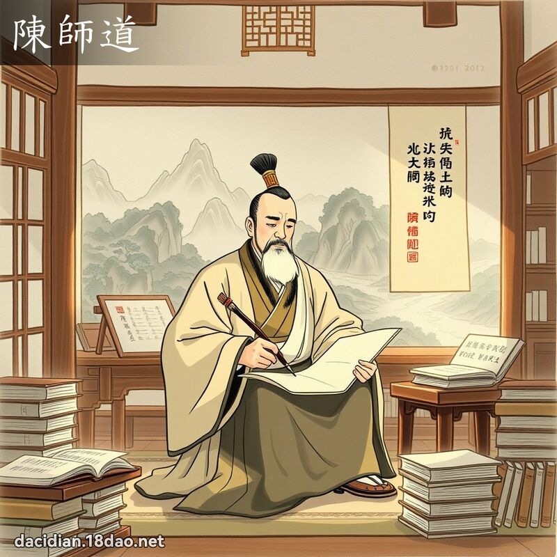陳師道 - 國語大辭典配圖