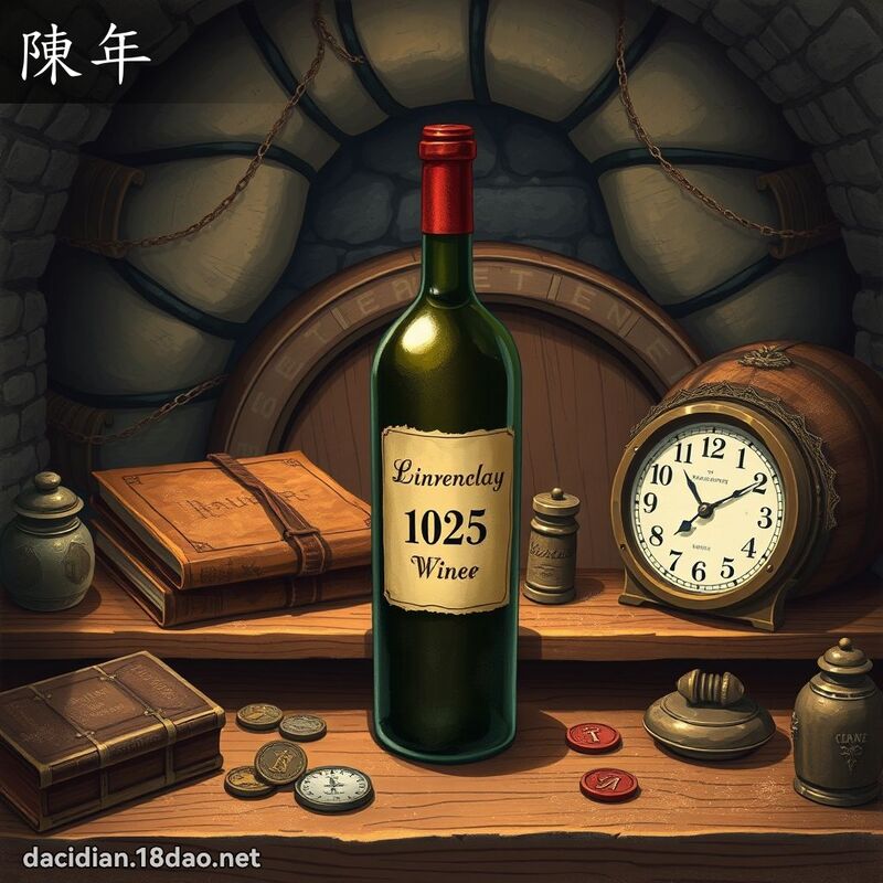 陳年 - 國語大辭典配圖