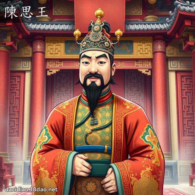 陈思王 - 国语大辞典配图