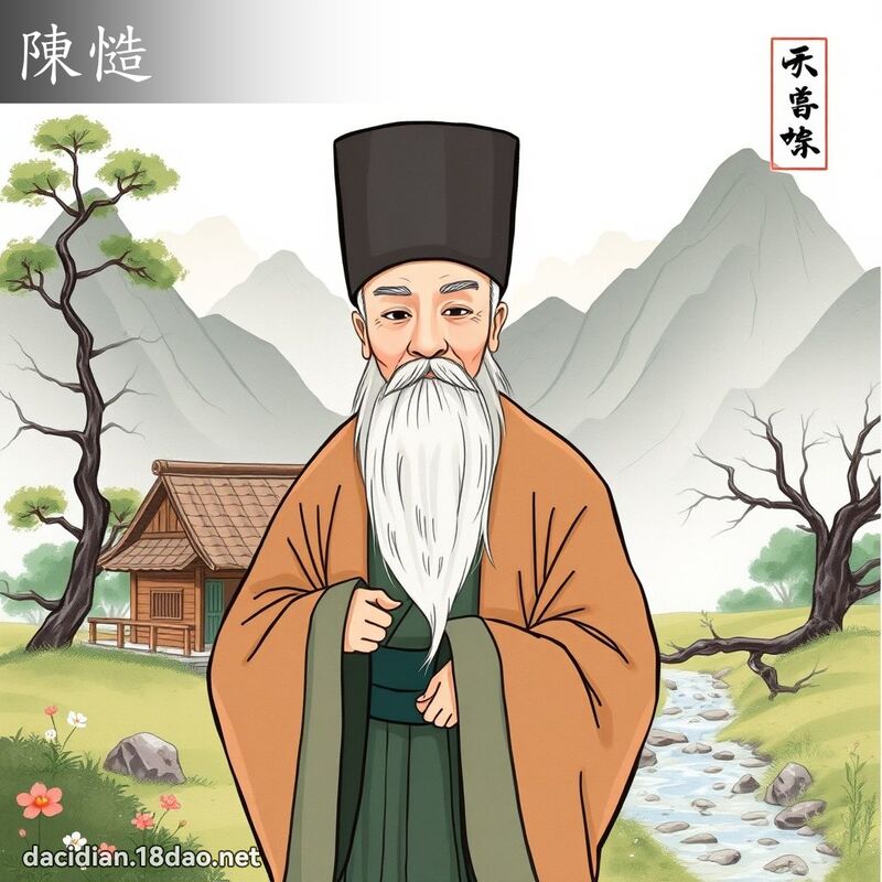 陳慥 - 國語大辭典配圖