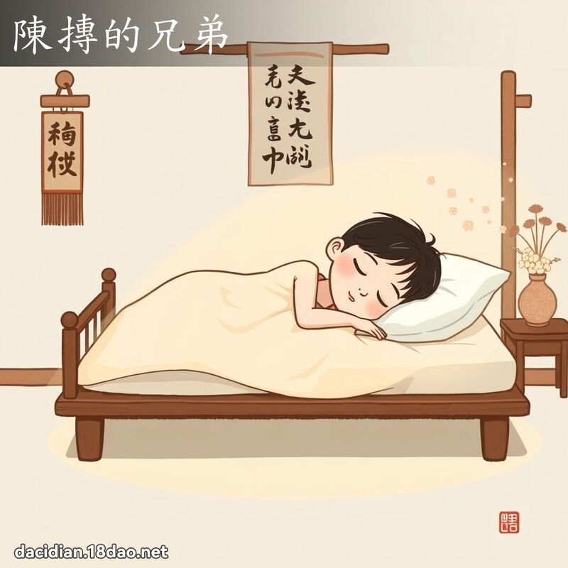 陳摶的兄弟 - 國語大辭典配圖