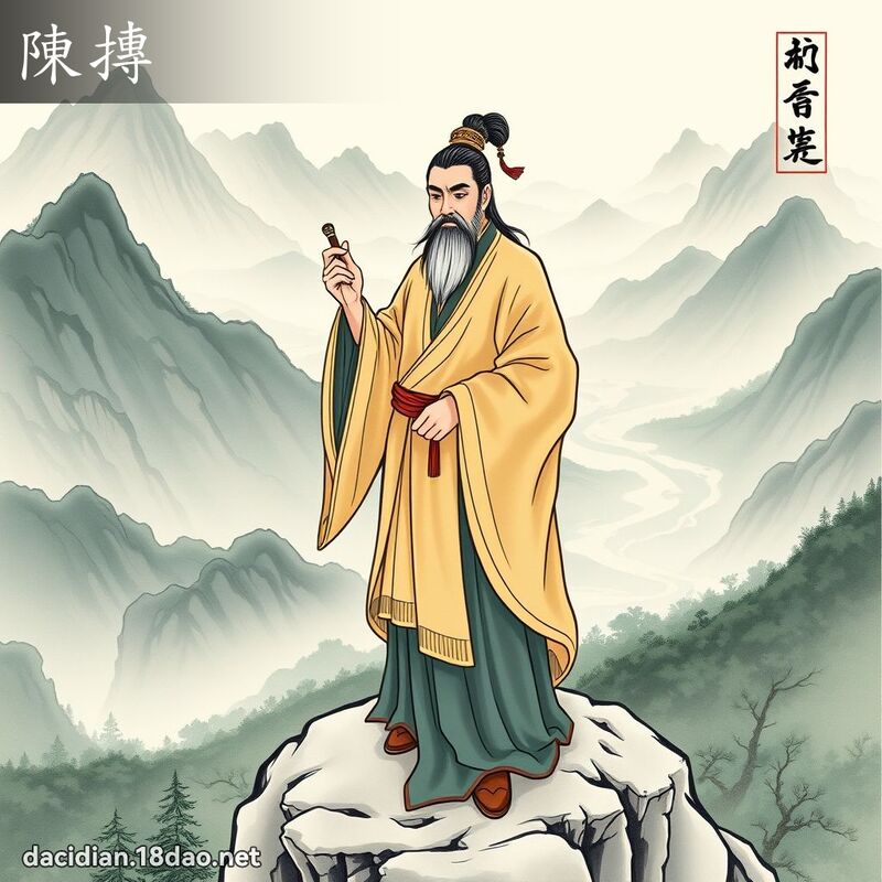 陳摶 - 國語大辭典配圖