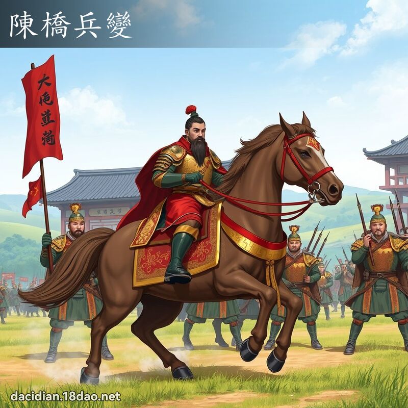 陳橋兵變 - 國語大辭典配圖
