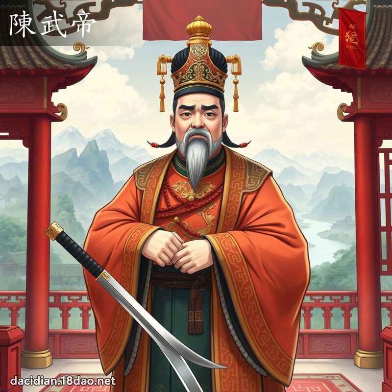 陈武帝 - 国语大辞典配图