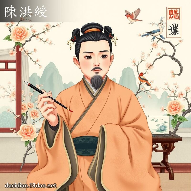 陳洪綬 - 國語大辭典配圖