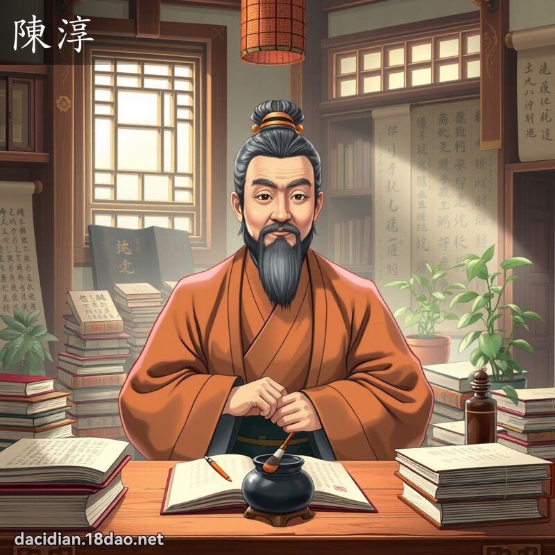 陈淳 - 国语大辞典配图