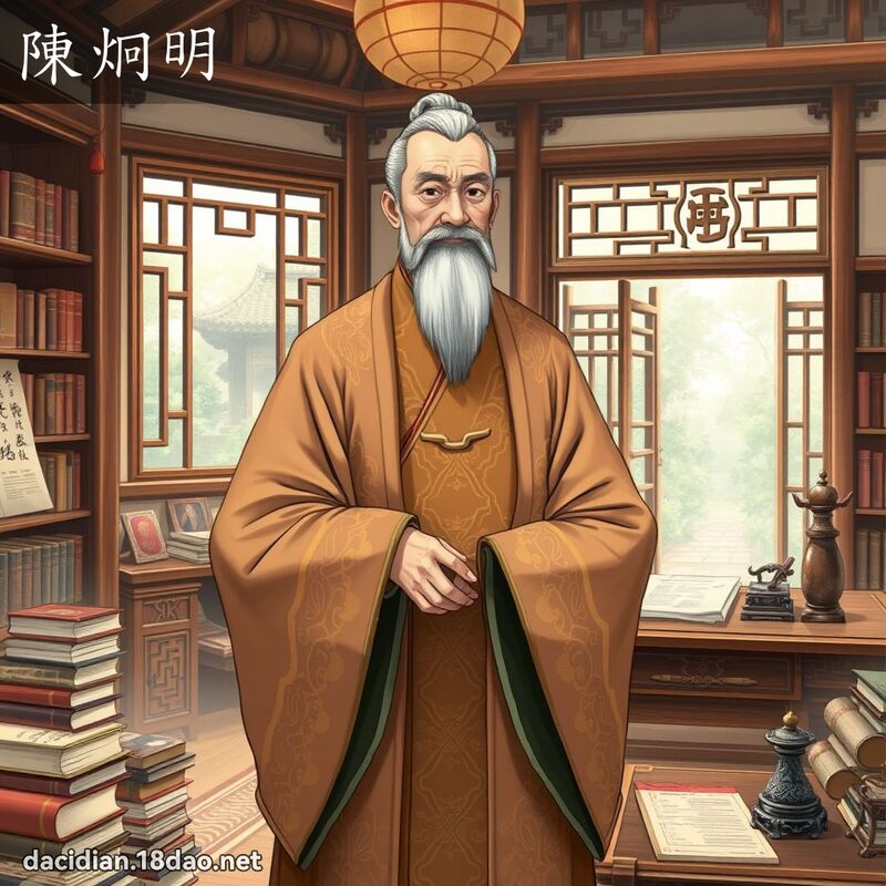陳炯明 - 國語大辭典配圖