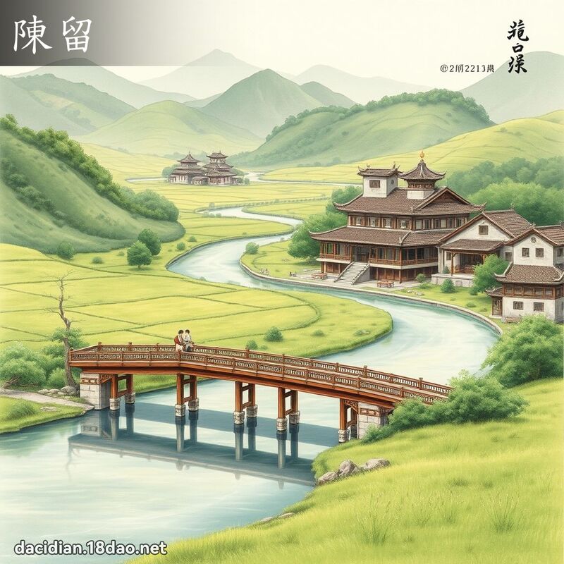 陳留 - 國語大辭典配圖