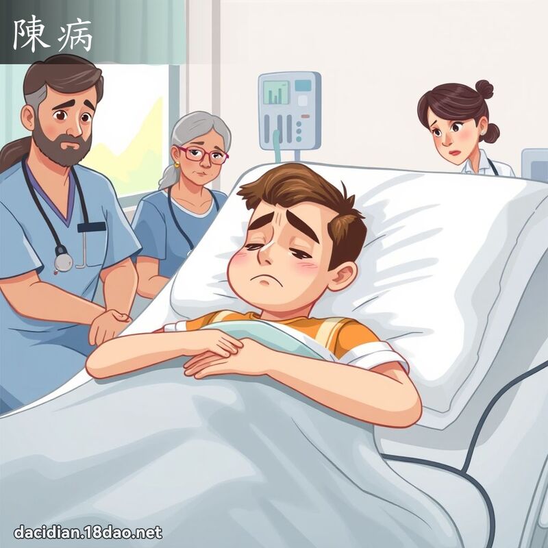 陳病 - 國語大辭典配圖
