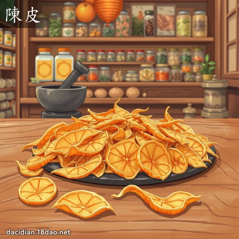 陳皮 - 國語大辭典配圖