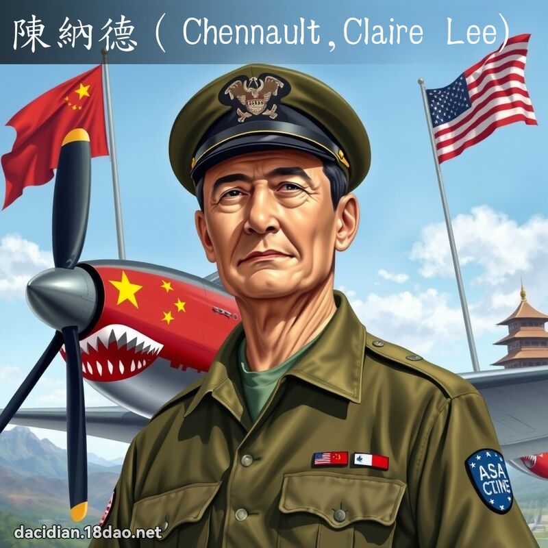 陳納德（Chennault,Claire Lee) - 國語大辭典配圖