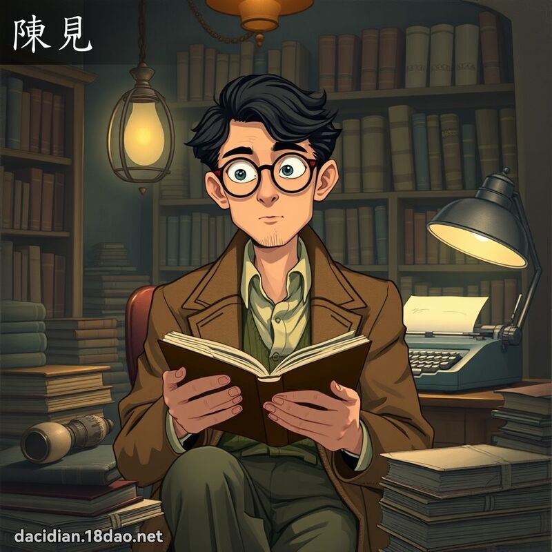 陳見 - 國語大辭典配圖