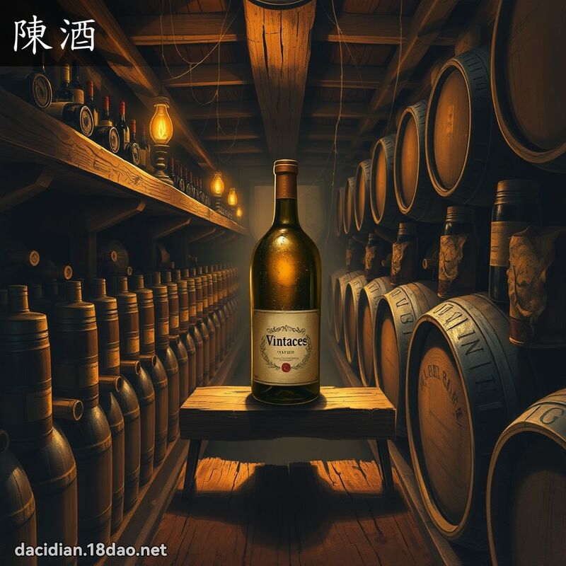 陳酒 - 國語大辭典配圖