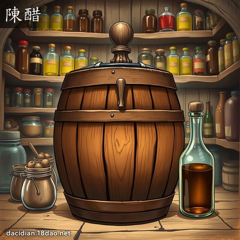 陈醋 - 国语大辞典配图