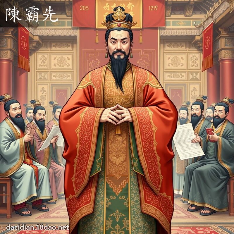 陳霸先 - 國語大辭典配圖