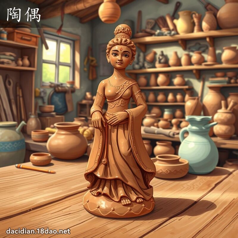 陶偶 - 国语大辞典配图