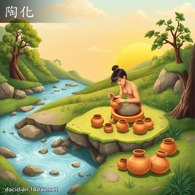 陶化 - 國語大辭典配圖