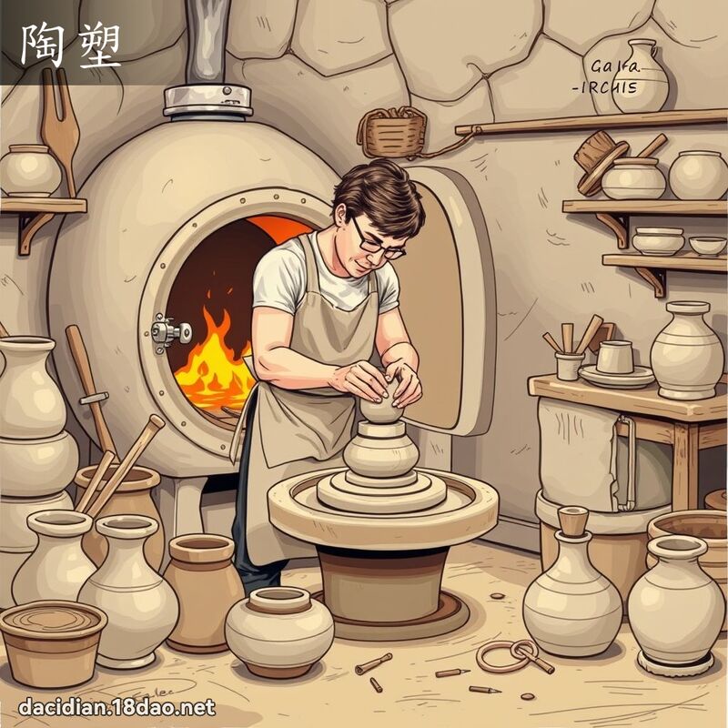 陶塑 - 国语大辞典配图