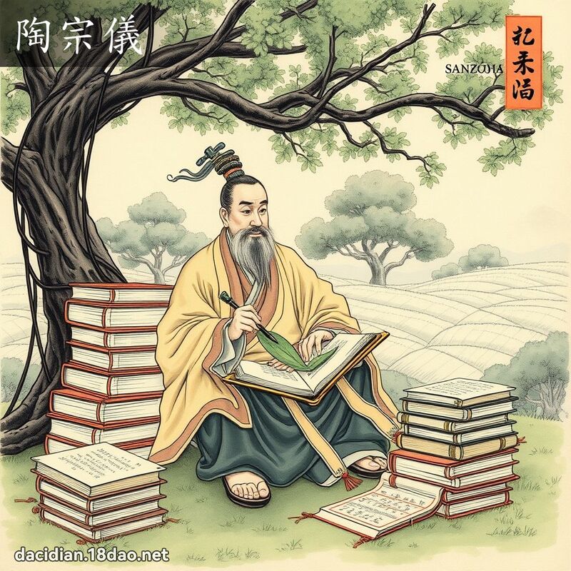陶宗仪 - 国语大辞典配图