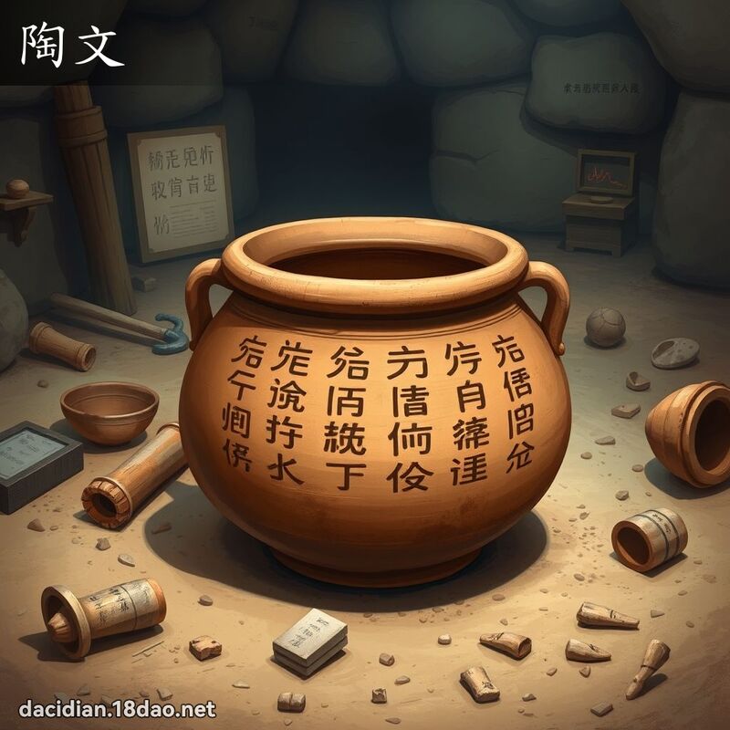 陶文 - 國語大辭典配圖