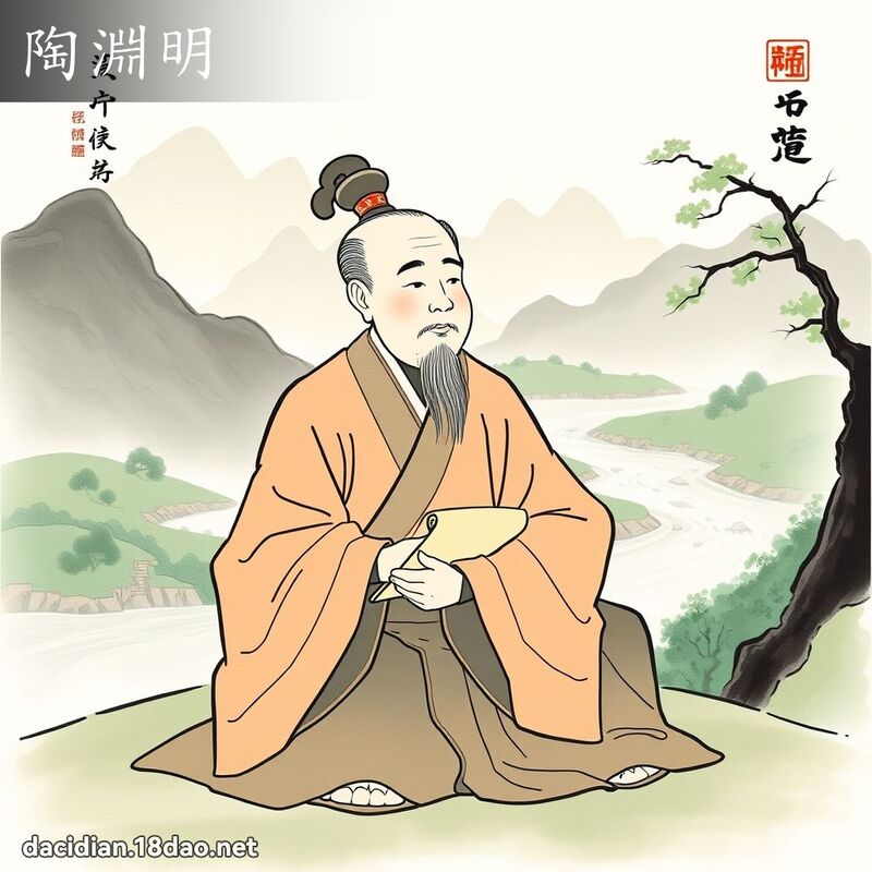 陶淵明 - 國語大辭典配圖