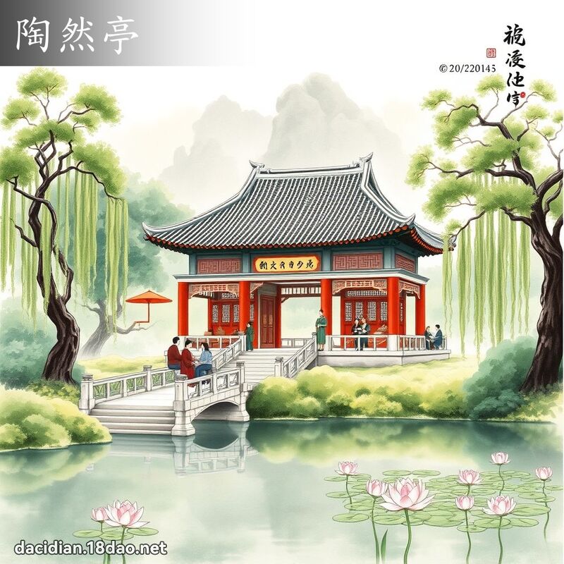 陶然亭 - 國語大辭典配圖